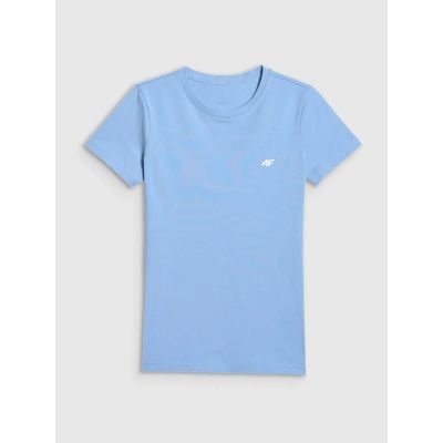3. Slim T-shirt from the 4F basic women's collection 4FWMM00TTSHF3306-32S