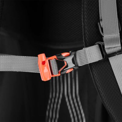 19. NC1993 NORTHLAKE BLACK TOURIST BACKPACK 30L+10 NILS CAMP