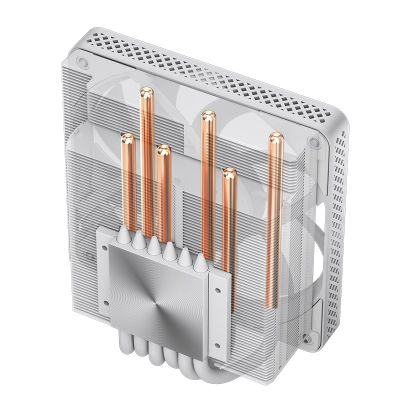 14. Jonsbo HX6200D Processor Air Cooler 12 cm White 1 pc.