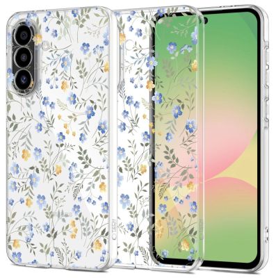 Tech-Protect FlexAir Case for Samsung Galaxy A56 5G - Daisies with Leaves