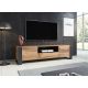 5. TV cabinet WOOD 180/44/48 wotan oak + anthracite