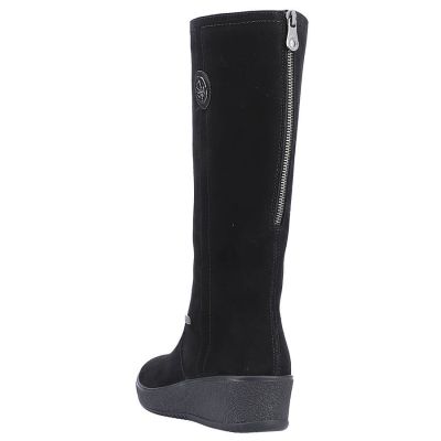 14. Rieker W R237 waterproof nubuck boots lined with sheepskin