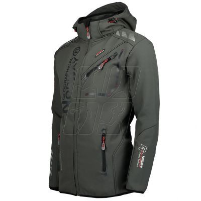 2. Geographical Norway Royaute ASSOR B MEN 068 M WW1975H/GN/Dark Gray / Black softshell jacket