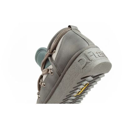 16. D.Franklin women's winter snow boots, fashionable insulated ankle boots, gray