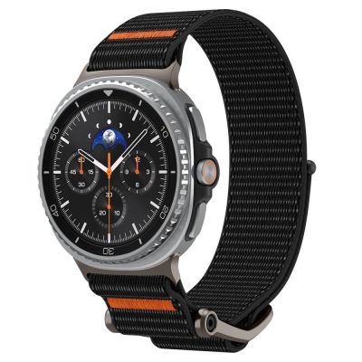 2. Spigen DuraPro Flex Strap for Samsung Galaxy Watch 40/44/46 mm - Black