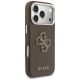 4. Guess FW Resin Logo Case for iPhone 17 Pro Max - Brown