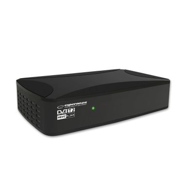 5. ESPERANZA DVB-T2 TUNER H.265/HEVC EV108R