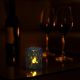 12. MINI DECORATIVE LAMP 6 CM GRAY WARM WHITE 1 LED