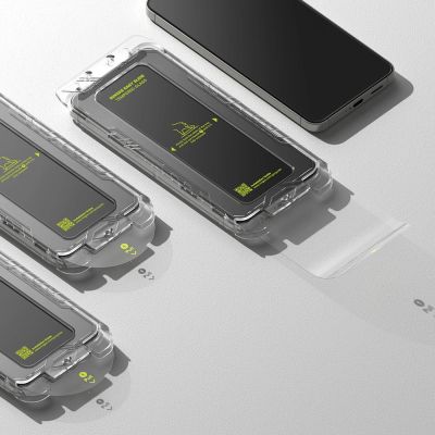 4. Ringke Easy Slide 2-pack tempered glass for Samsung Galaxy S25