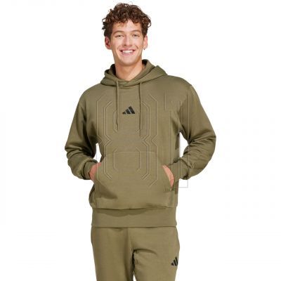 2. adidas Essentials Feelcozy Fleece M sweatshirt JE3799