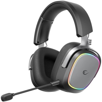 Rampage RETSU Headphones Wireless On-Ear BT 2.4G RGB Black