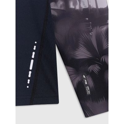 8. Longsleeve for swimming and water sports with UPF50+ filter men's 4F 4FRSS26TFWLM004-20S