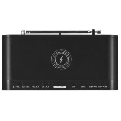 3. ADLER AD 1192b black clock radio