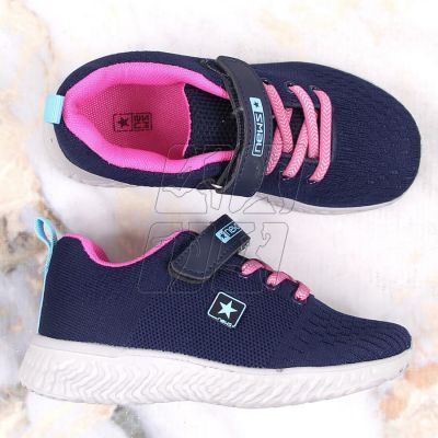 3. NEWS Jr EVE396A sports shoes, navy blue