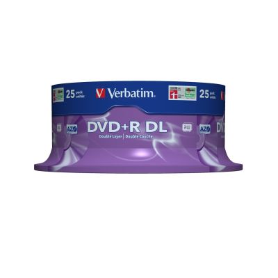 DVD Verbatim 43757 (8.5GB; 8x; 25pcs; Cake)