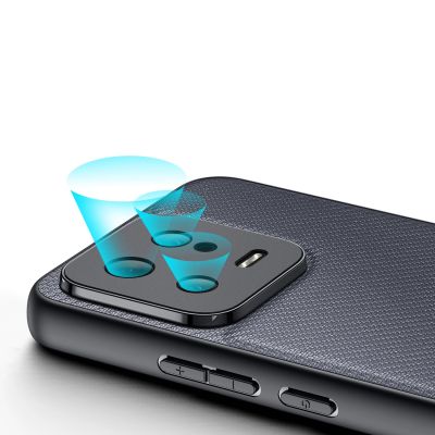 9. Dux Ducis Fino case for Xiaomi 13 cover with silicone frame gray