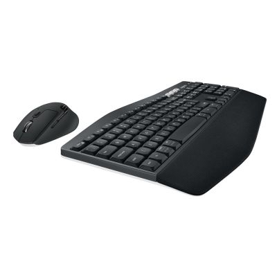 14. Logitech MK850 Performance Keyboard Mouse Included Universal RF Wireless + Bluetooth QWERTZ German Black
