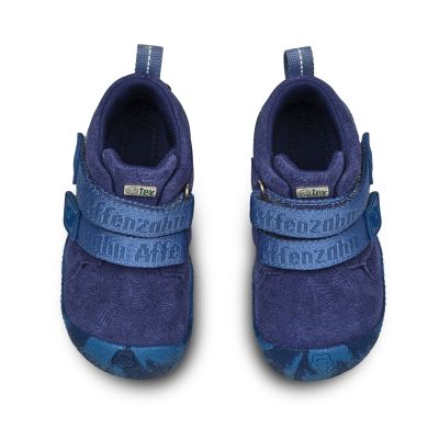 5. Affenzahn Talky Elephant Leather Barefoot Walking Shoes (01493-30119)