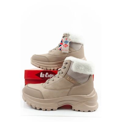 10. Lee Cooper women's winter trekking sports shoes Lee Cooper insulated beige