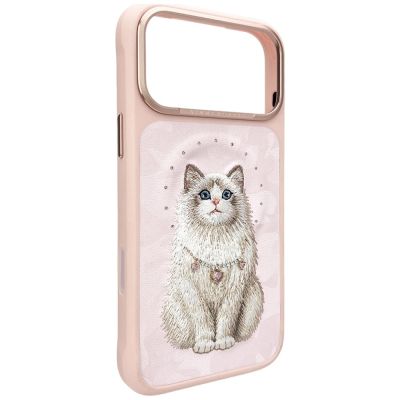 5. Nimmy Lucky Fashion Cat MagSafe case for iPhone 17 Pro - pink