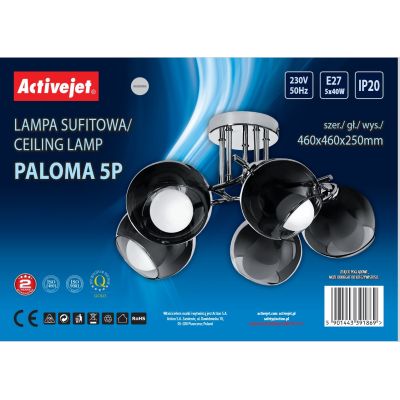 2. Activejet AJE-PALOMA 5P E27 5x40W hanging lamp