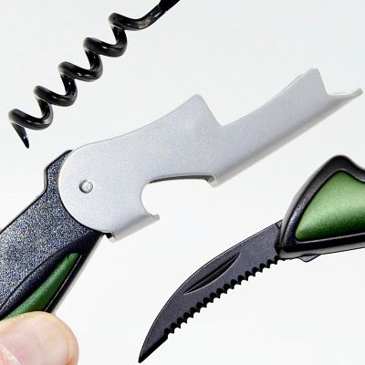7. MULTI POCKET KNIFE BOTTLE OPENER REDCLIFFS GREEN