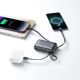 11. Joyroom JR-PBF29 20000mAh 22.5W Powerbank with Double Cable - Black