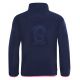 2. Trollkids Girls Oppdal Jacket XT Zip-Up Fleece Jacket for Girls, Navy/Pink (415-114)