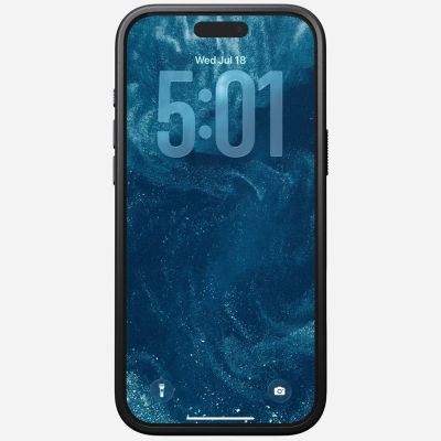 5. Nomad Modern Leather Case for 17.5 cm (6.9") Mobile Phone Black