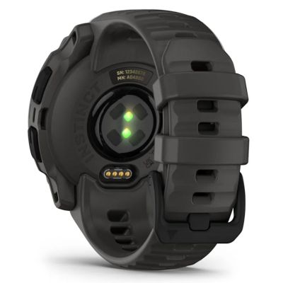 11. Garmin Instinct E 2.18 cm (0.86") MIP 40 mm Digital 166 x 166 px Black GPS