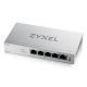 Switch Zyxel GS1200-5HP 5p v3 PoE (PoE+: 4;) 68W Managed Gigabit