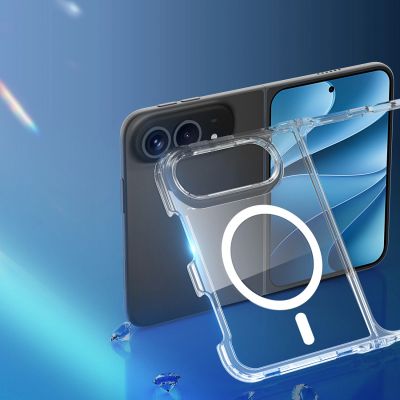 10. Dux Ducis Clin Mag iPhone Duo Case Compatible with MagSafe - Transparent