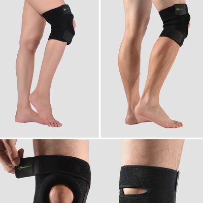 14. Rockbros LF1106L sports protector for patella and knee joint, size L - black