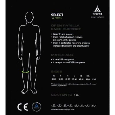 2. Select Knee Support with Hole 6201