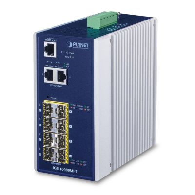 3. Switch Planet IGS-10080MFT (8x 10/100/1000Mbps)