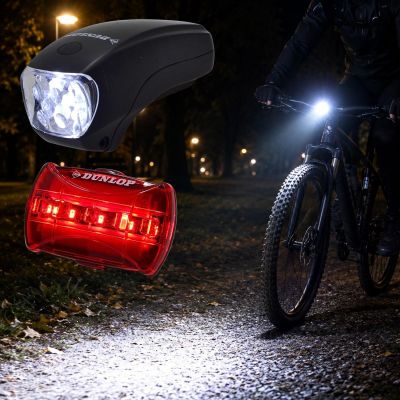 19. DUNLOP LED BIKE LAMP KIT FRONT REAR
