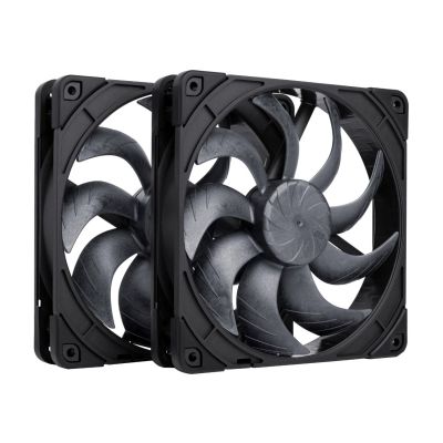 4. NOCTUA 140 mm Fan NF-A14x25 G2 PWM Sx2 PP chromax black