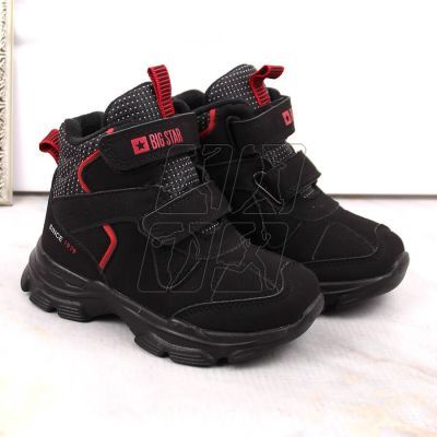 3. Big Star Jr. INT1883 black sports shoes