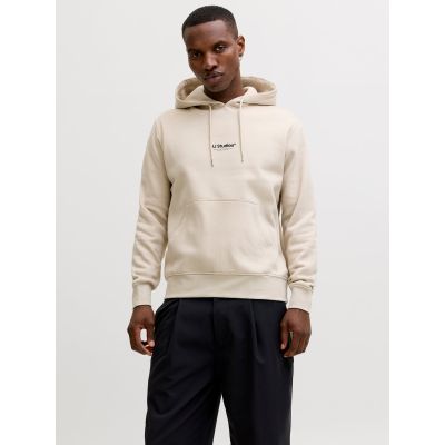 Jack&Jones Men's Hoodie JJESCHO SWEAT HOOD NOOS 12278789 MOONBEAM