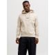 Jack&Jones Men's Hoodie JJESCHO SWEAT HOOD NOOS 12278789 MOONBEAM