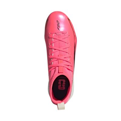 4. Adidas F50 Hyperfast League Mid FG Kids Soccer Shoes Pink KK1315
