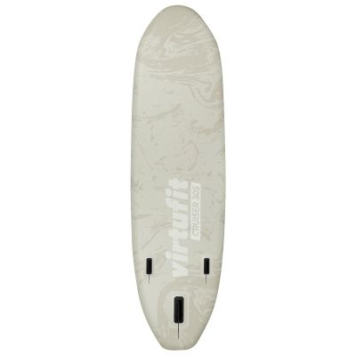 20. VIRTUFIT SUP BOARD CRUISER 305 - SAND BEIGE - WITH KAYAK SEAT, ACCESSORIES AND STRETCHER BAG