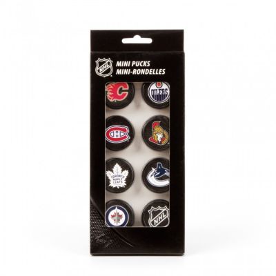 3. Inglasco NHL Mini Pucks Souvenir