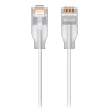 Ubiquiti UACC-Cable-Patch-EL-12M-W Network Cable Translucent, White Cat6
