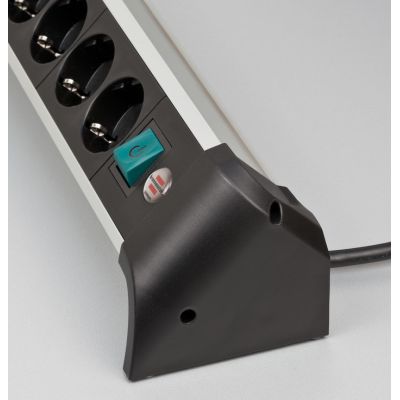 5. Power strip Brennenstuhl Steckdosenleiste ALU-Office-Line 4gn. 1.8m USB