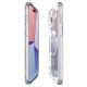 8. Spigen Ultra Hybrid Mag Case with MagSafe for iPhone 15 Plus - White (Zero One Pattern)