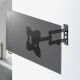 5. MACLEAN TV OR MONITOR MOUNT, UNIVERSAL, MAX VESA 200X200, 23-43", 30KG, BLACK MC-700N
