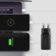 6. AXAGON ACU-DPQ65 Wall charger, GaN 65W, 3x port (USB-A + dual USB-C), PD3.0/QC4+/PPS/Apple