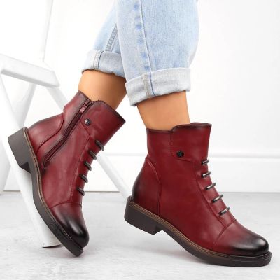 16. Jezzi W ASA252-5 JEZ437A insulated ankle boots