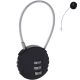 COMBINATION PADLOCK FOR SUITCASE AND BAG PROWORLD WITH CABLE